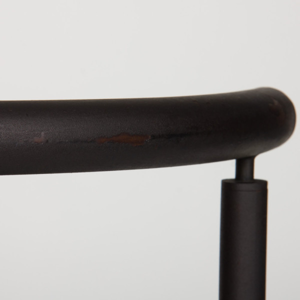 Chaise Miss Dorn en cuir par Philippe Starck pour Disform, 1982 - Design Français