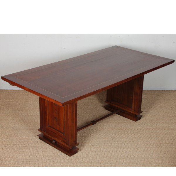 Table de repas, travail français des années 1940 - 