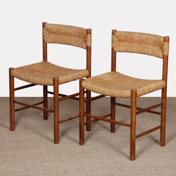 Pair of Dordogne chairs, Sentou edition, 1950 - 