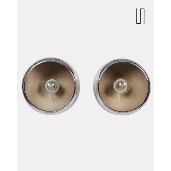 Pair of wall lights from the Czech Republic, 1970s - Eastern Europe design