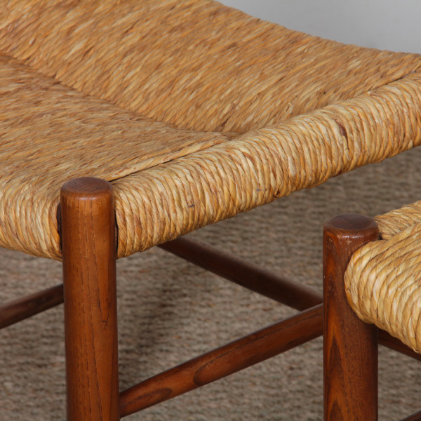 Pair of Dordogne chairs, Sentou edition, 1950 - 
