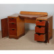 Coiffeuse/bureau en bois, travail anglais datant des années 1930 - 