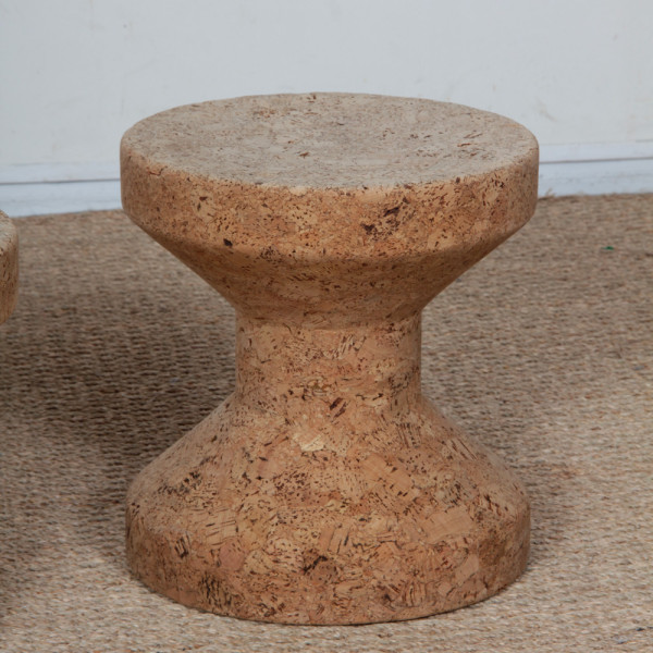 Suite de 3 tabourets Cork par Jasper Morrison pour Vitra, 2004 - 