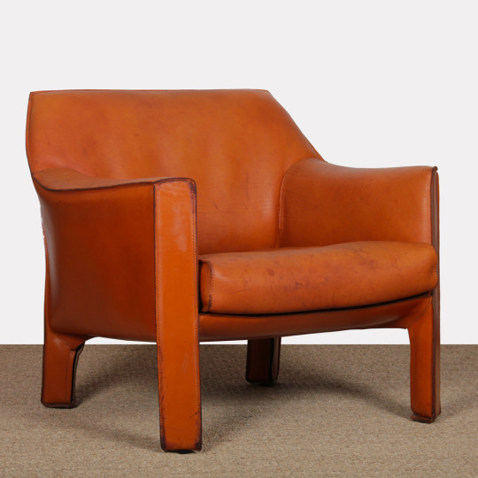 Fauteuil CAB 415 par Mario Bellini pour Cassina, 1970 - 