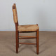 Série de 6 chaises, modèle Bauche n°19, par Charlotte Perriand, 1950 - 