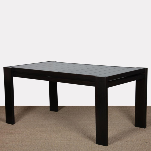 Wooden dining table in the style of Maison Regain, 1980 - 