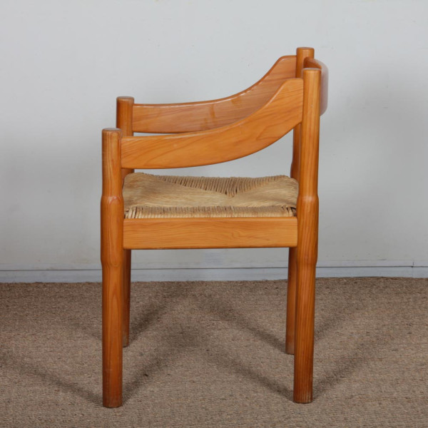Pair of Carimate armchairs by Vico Magistretti for Cassina, 1960 - 