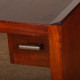 Bureau en bois, travail moderniste des années 1930 - 