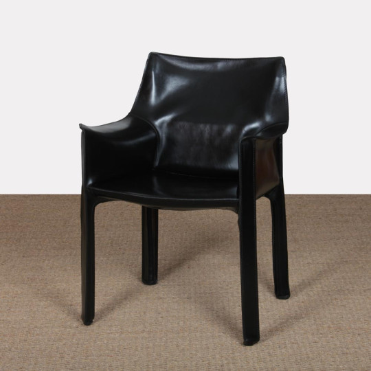 Fauteuil CAB 413 par Mario Bellini pour Cassina, 1970 - 