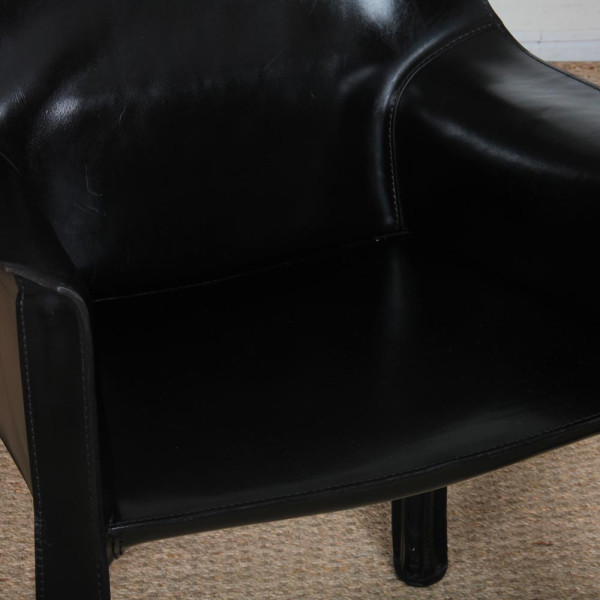 Fauteuil CAB 413 par Mario Bellini pour Cassina, 1970 - 