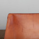 CAB 413 armchair in cognac-coloured leather, by Mario Bellini for Cassina, 1970 - 