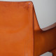 Fauteuil CAB 413 en cuir cognac, par Mario Bellini pour Cassina, 1970 - 