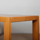 Table de repas en orme pour Maison Regain, 1970 - Design Français