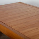 Elm dining table for Maison Regain, 1970s - French design