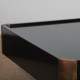 Wood and brass coffee table attributed to Willy Rizzo, 1970 - 