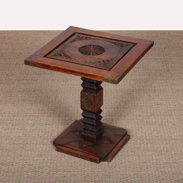 1940s wooden side table/end table - 