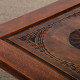 Table d'appoint/bout de canapé en bois des années 1940 - 