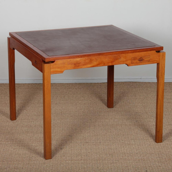 Table de jeu scandinave par Lindum et Middelboe, 1970 - Design Scandinave