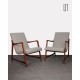 Pair of armchairs by Barbara Fenrych, 1960 - Eastern Europe design