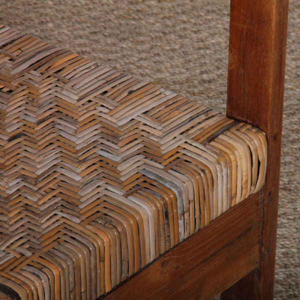 Rattan armchair in the style of Francis Jourdain, 1930 - 