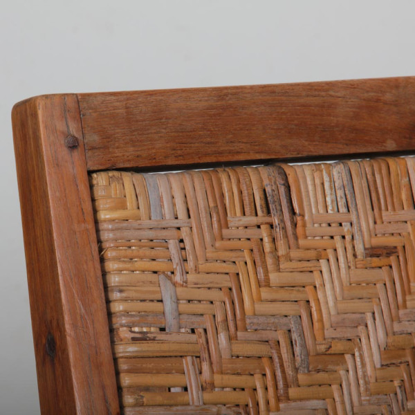 Fauteuil en rotin dans le goût de Francis Jourdain, 1930 - 
