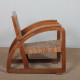 Rattan armchair in the style of Francis Jourdain, 1930 - 