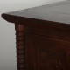 Oak and brass sideboard in the style of Charles Dudouyt, 1940 - 