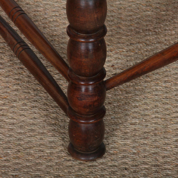Solid wood wicker armchair, French craftsmanship from the 1950s - 