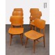 Suite de 6 chaises vintage pour Ton, design tchèque, 1960 - Design d'Europe de l'Est