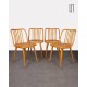 Set of 4 vintage chairs by Antonin Suman, 1960s - Eastern Europe design