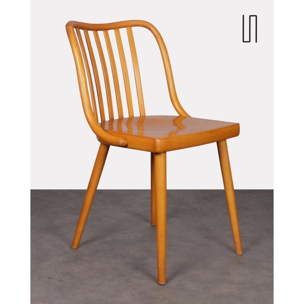 Suite de 4 chaises vintage par Antonin Suman, 1960 - Design d'Europe de l'Est