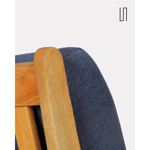 Fauteuil vintage, design tchèque, pour Uluv, 1960 - Design d'Europe de l'Est