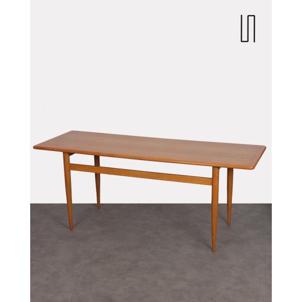 Table basse par Sedlacek et Vycital pour Drevotvar, 1960 - Design d'Europe de l'Est