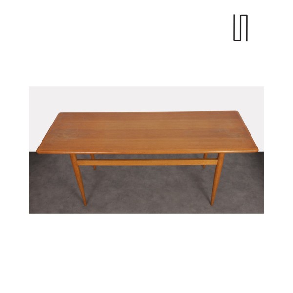 Table basse par Sedlacek et Vycital pour Drevotvar, 1960 - Design d'Europe de l'Est