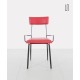 Pair of red metal chairs, Eastern Europe, 1950s - Eastern Europe design