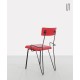 Paire de chaises rouges en métal, Europe de l'Est, 1950 - Design d'Europe de l'Est