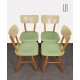 Set of 4 vintage chairs produced by Ton, 1960s - Eastern Europe design