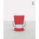 Paire de chaises rouges en métal, Europe de l'Est, 1950 - Design d'Europe de l'Est