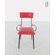 Pair of red metal chairs, Eastern Europe, 1950s - Eastern Europe design