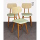 Suite de 3 chaises vintage pour Ton, 1960 - Design d'Europe de l'Est