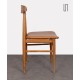 Suite de 4 chaises vintage en bois, 1960 - Design Scandinave