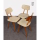 Suite de 3 chaises vintage pour Ton, design tchèque, 1960 - Design d'Europe de l'Est