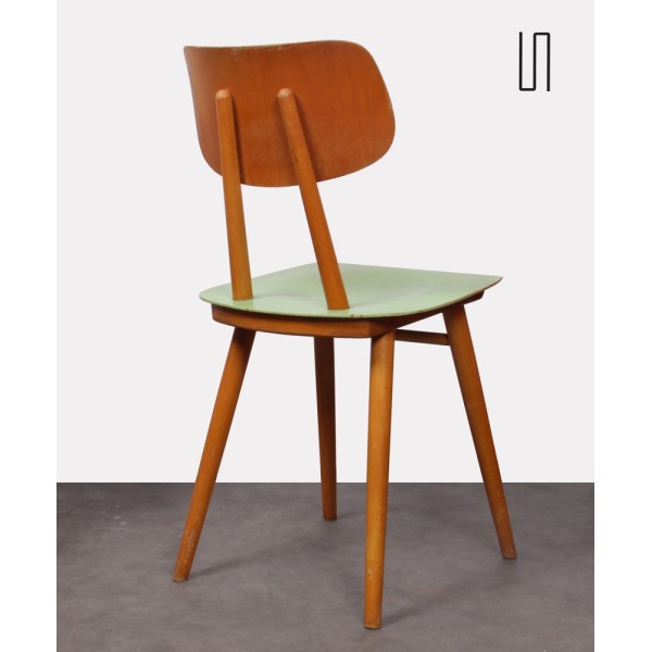 Ensemble de 3 chaises éditées par Ton, Europe de l'Est, 1960 - Design d'Europe de l'Est