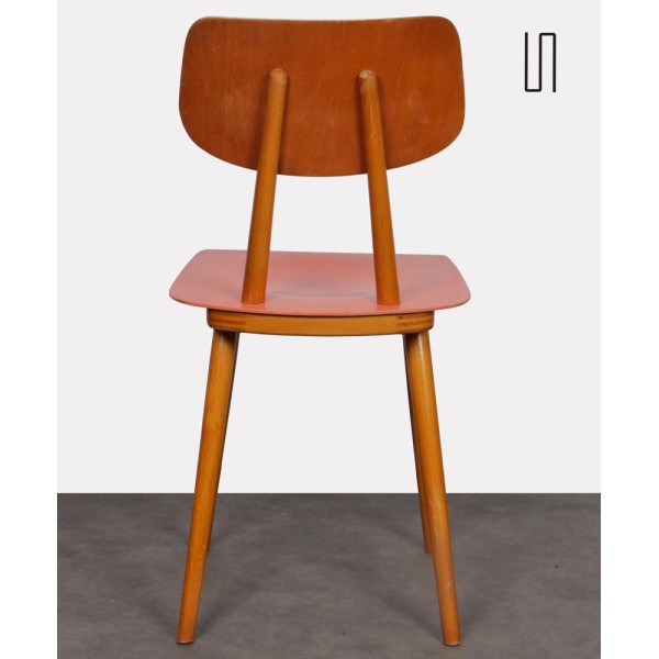 Side chair produced by the Czech manufacturer Ton, 1960s - Eastern Europe design