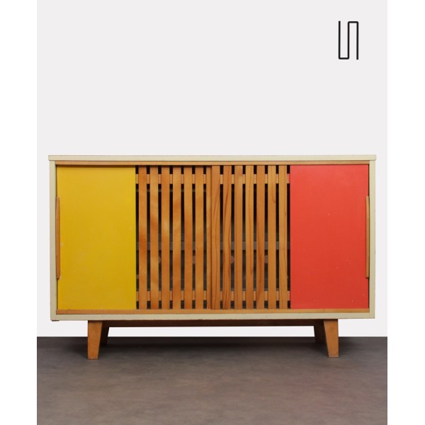 Vintage shoe cabinet for Drevopodnik Brno, 1965 - Eastern Europe design