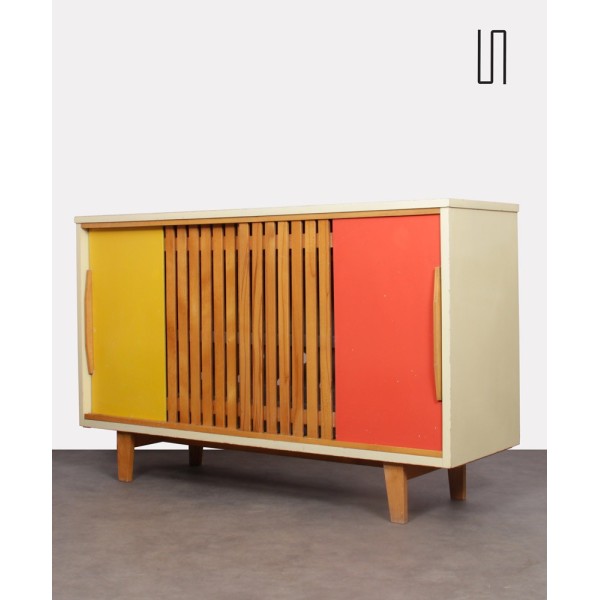 Vintage shoe cabinet for Drevopodnik Brno, 1965 - Eastern Europe design