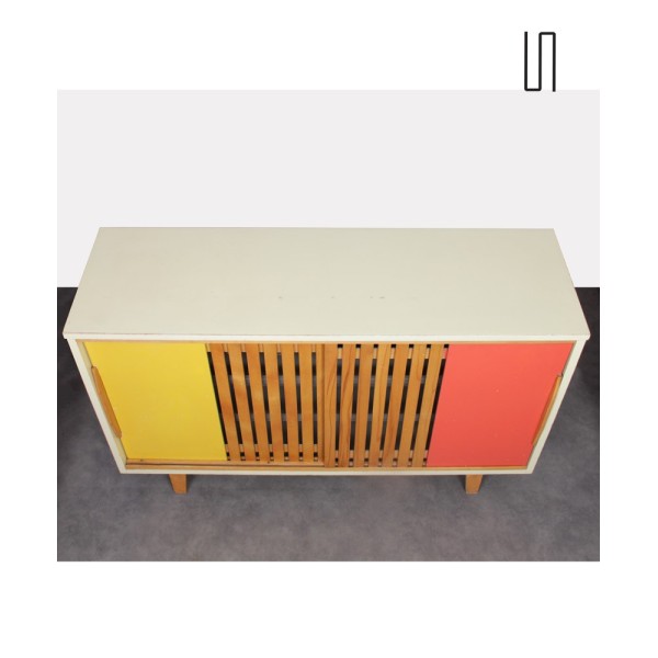 Vintage shoe cabinet for Drevopodnik Brno, 1965 - Eastern Europe design