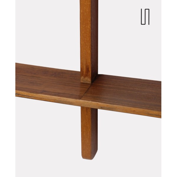 Wall shelf by Ludvik Volak for Drevopodnik Holesov, 1960s - Eastern Europe design