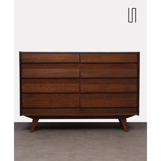 Vintage sideboard, model U-453, published by Interier Praha, 1960s - Eastern Europe design