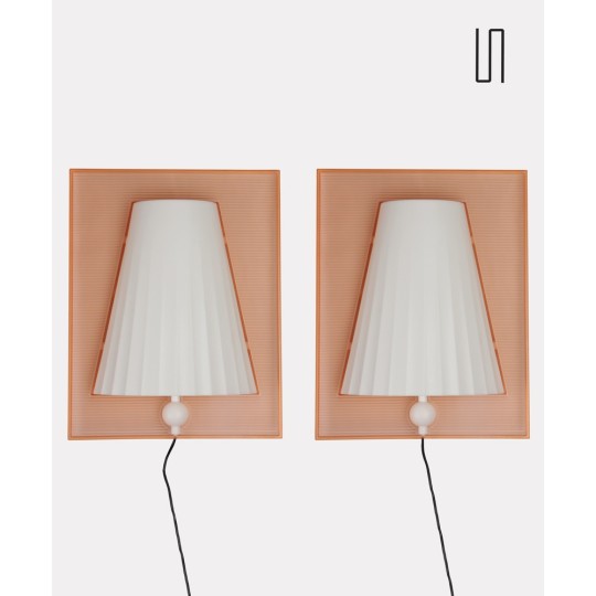 Pair of wall lights, Starck for Flos, model Walla Walla, 1994 - 